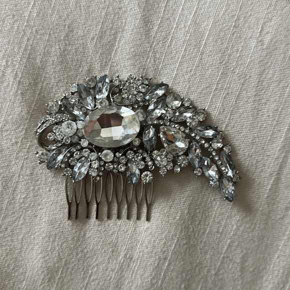Wedding Bride Rhinestone Hair Combs lot - Picture 2 of 9